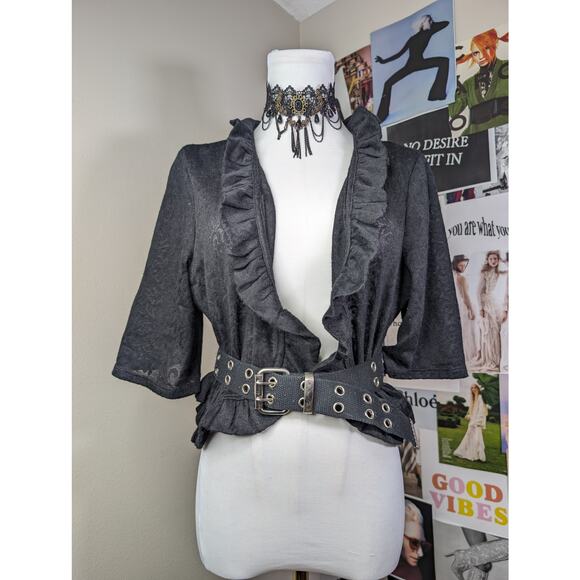 Ruffle Cardigan - Picture 1 of 3